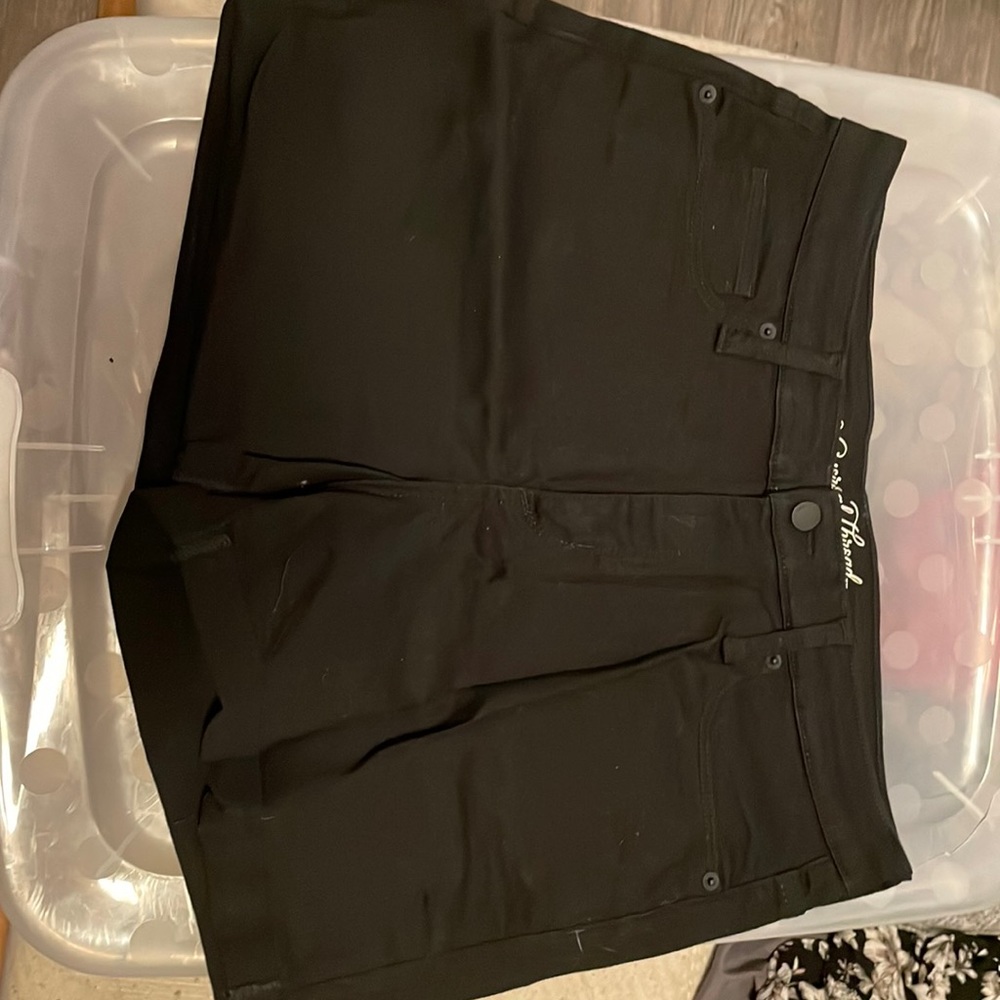 Black shorts